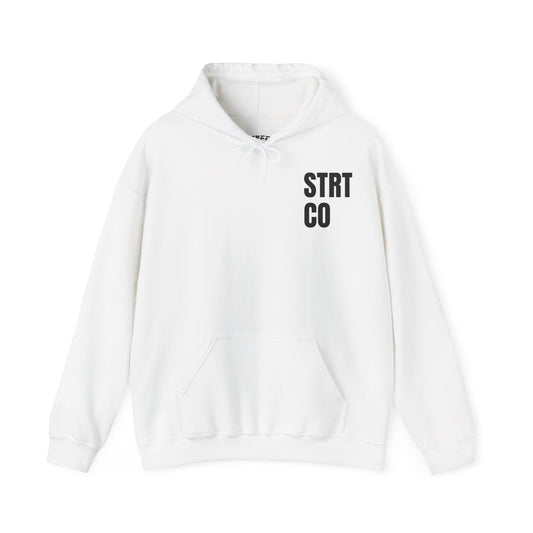 STRT Essentials White Hoodie