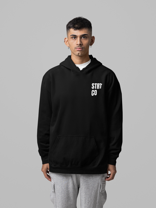STRT Essentials Black Hoodie