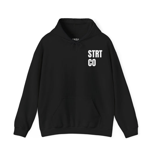 STRT Essentials Black Hoodie