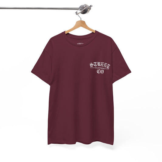 Street Co White Logo Tee