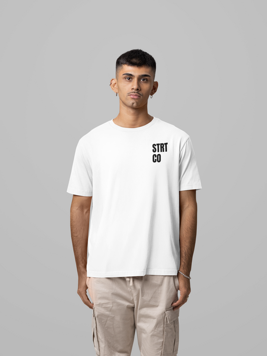 STRT Essentials White T Shirt