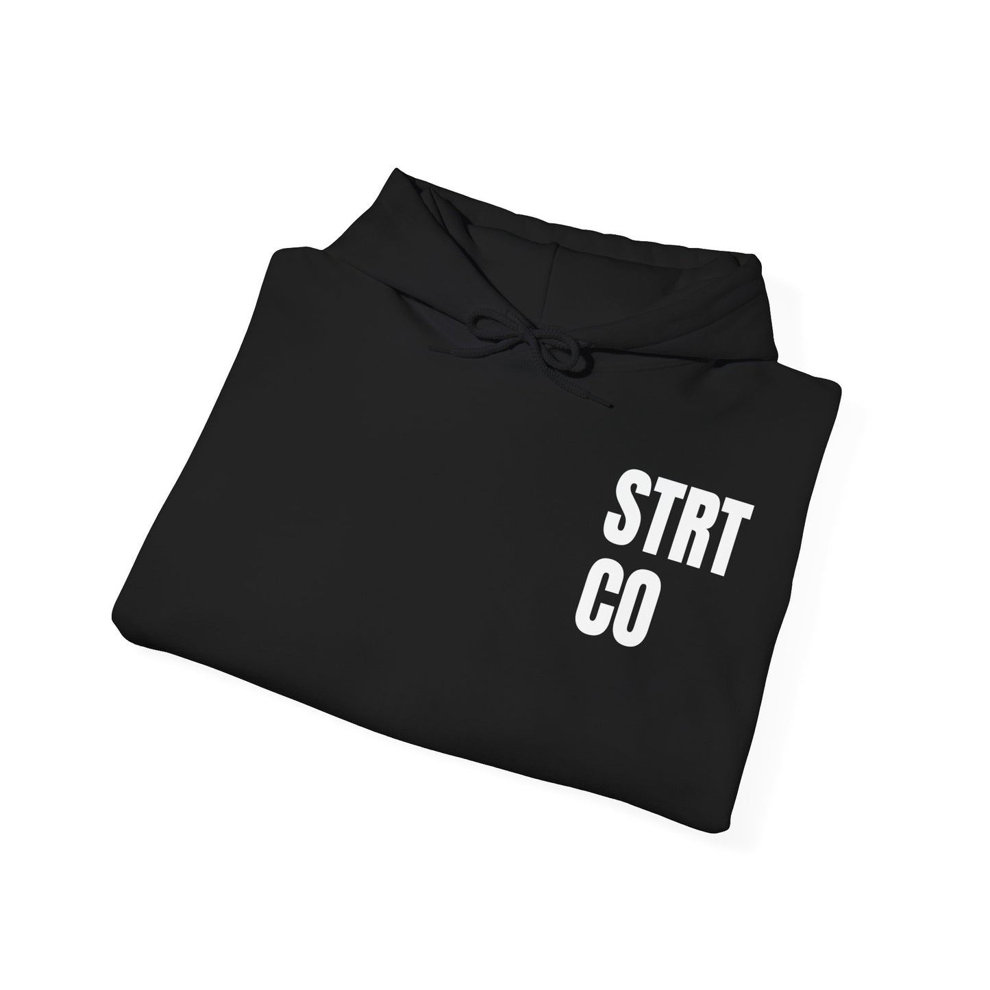 STRT Essentials Black Hoodie