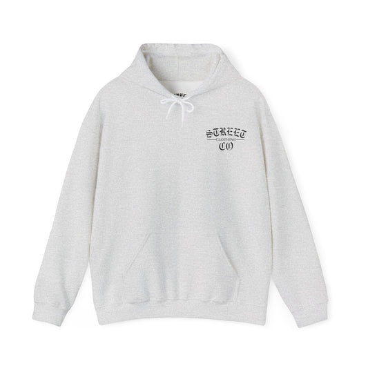 Street Co Black Logo Hoodie