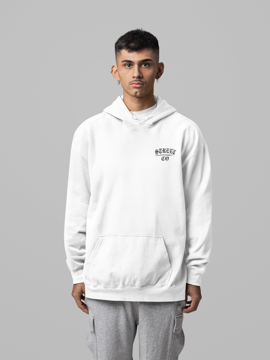 Street Co Classic White Hoodie